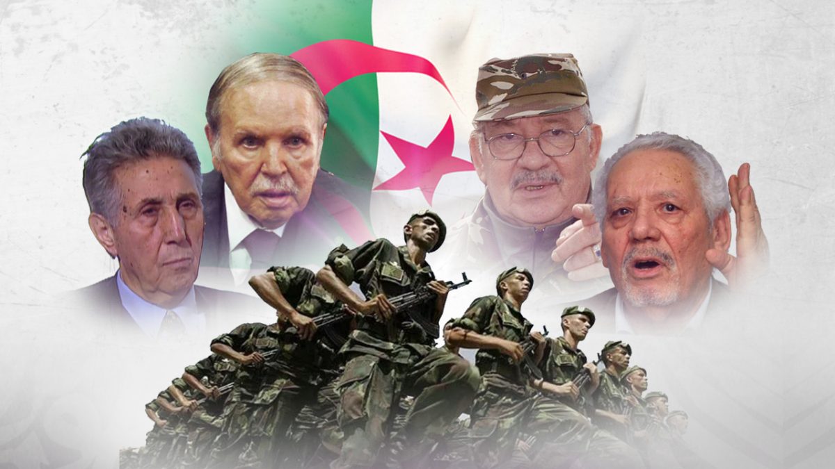 الجيش في السلطة من أحمد بن بللا حتى قايد صالح