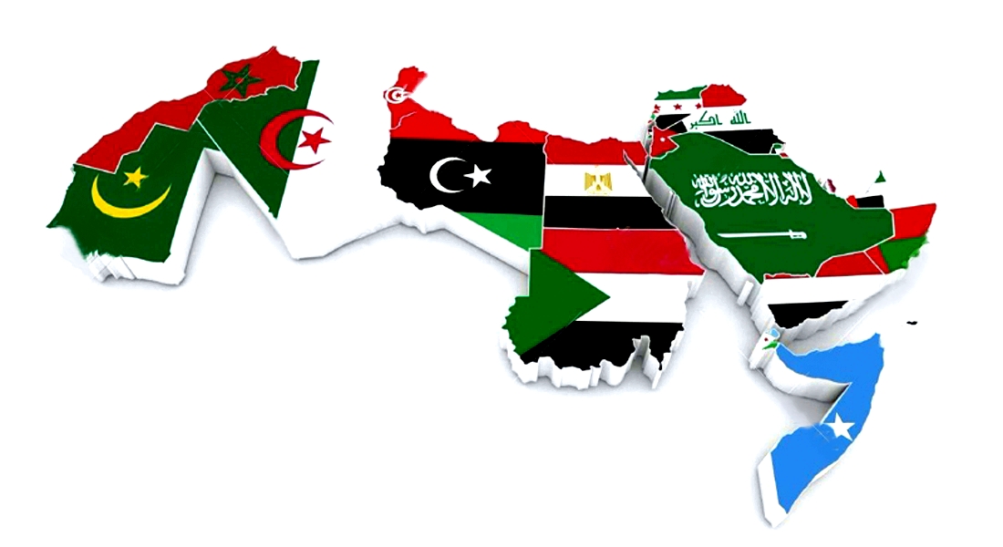 أعلام خارطة الدول العربية