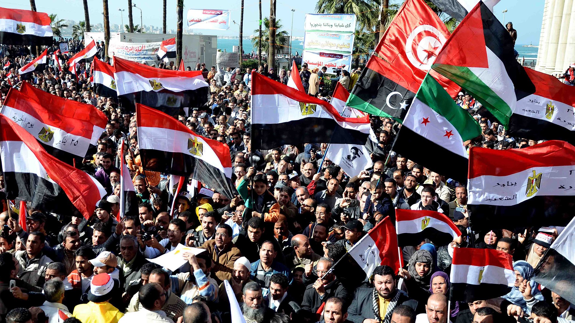 أعلام الثورات الشعبية