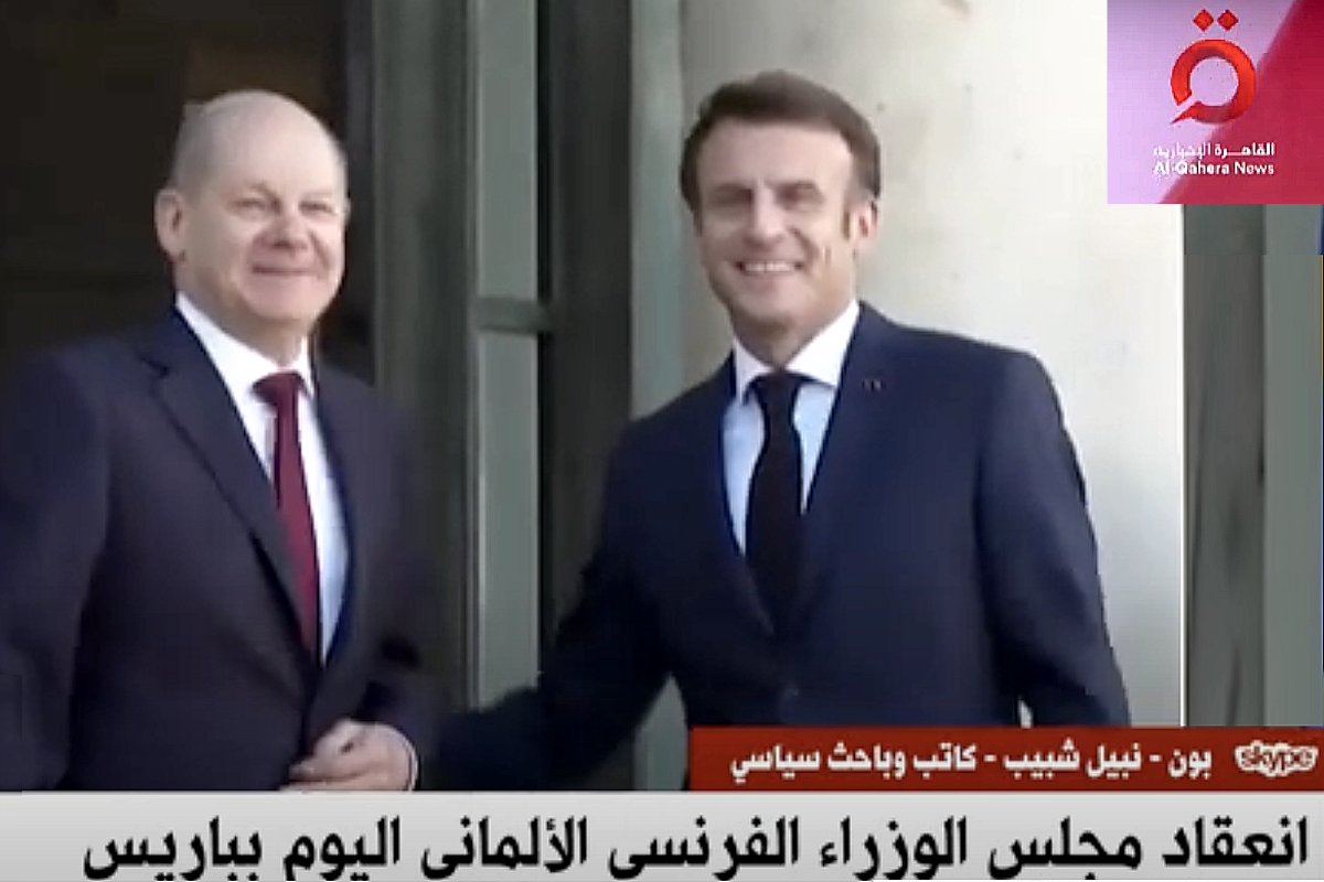 شولتس + ماكرون